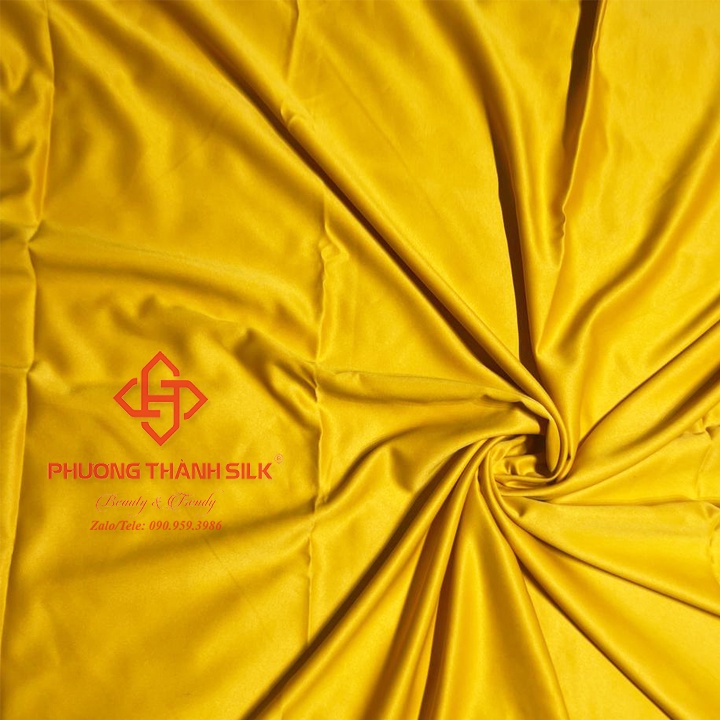 Vải Phi Nhật PHƯƠNG THÀNH SILK Mềm Mại,Dày Dặn,Có độ rủ Chuyên may Váy Cưới,Đầm Thiết Kế,Đầm Dạ Hội, May Áo Dài,Đầm Body