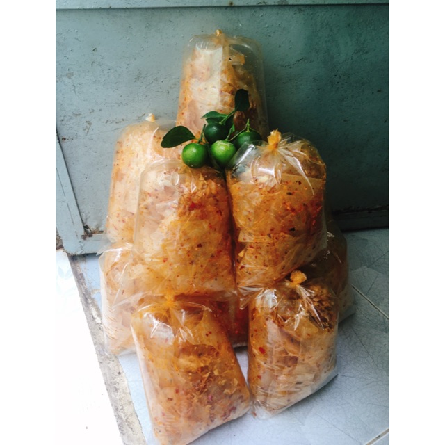 Bánh tráng DẼO SATE MUỐI CAY