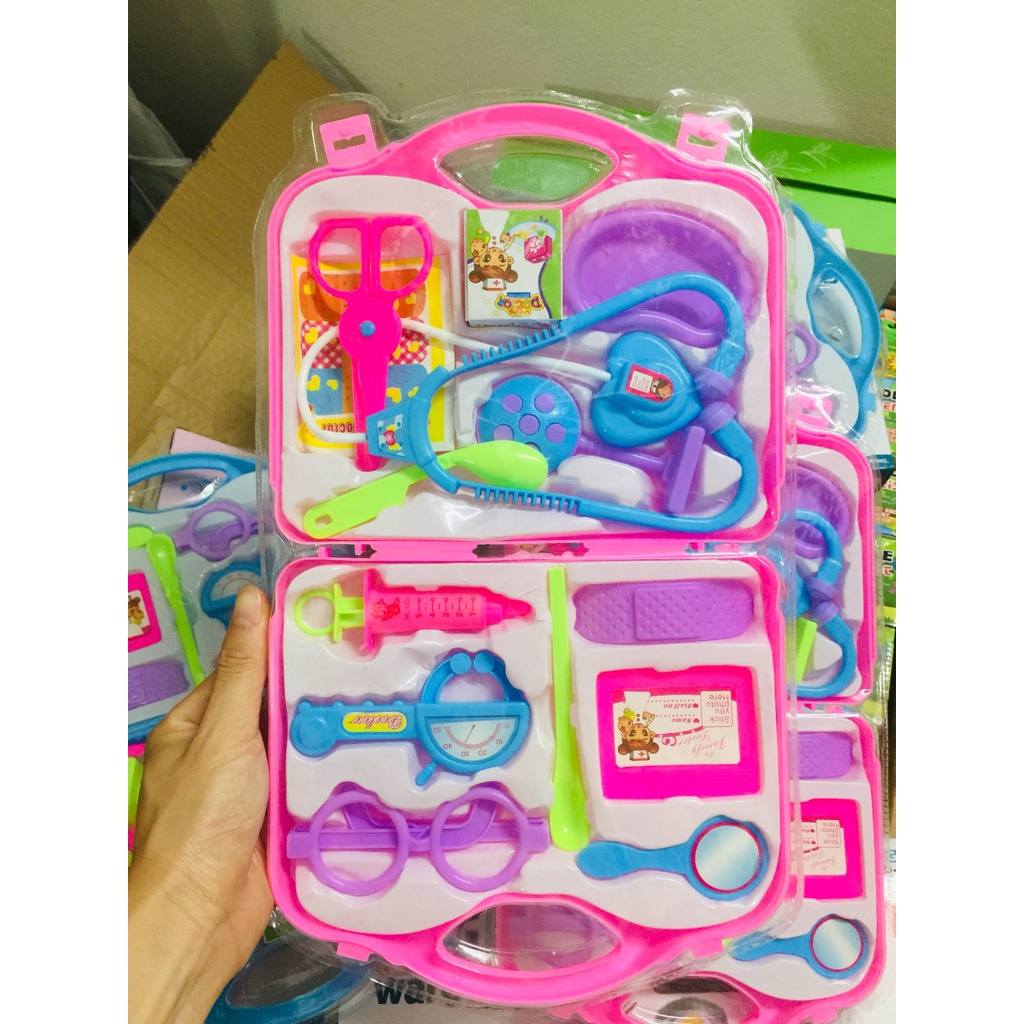 Bộ Đồ Chơi Vali Bác Sĩ_ Cho Bé Tập Tàm Bác Sĩ