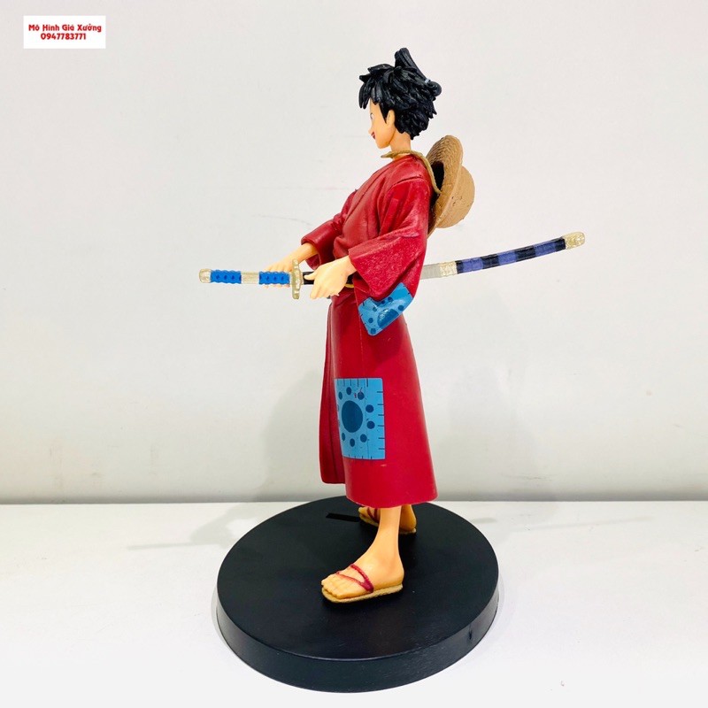 Mô Hình Monkey D. Luffy ở Vương quốc Wano Cao 17cm  -Tượng Figure One Piece