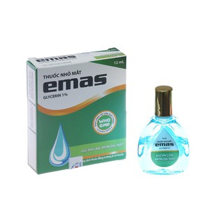 Nhỏ mắt dưỡng ẩm Emas
