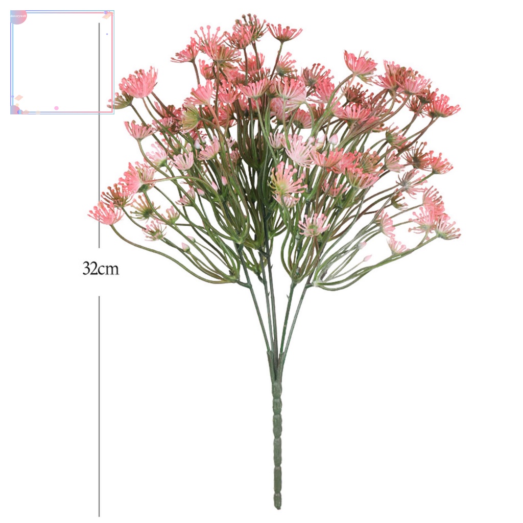 Bó Hoa Giả 4 Màu Tùy Chọn Dùng Trang Trí