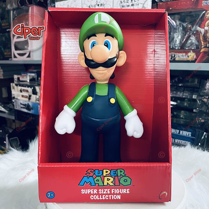 Mô hình Luigi Mũ Xanh  - Mô hình Mario - Figure Action Luigi