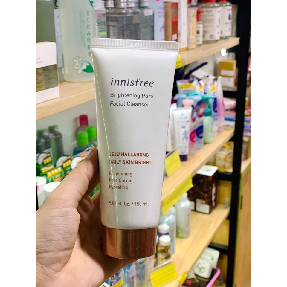 Sữa rửa mặt Innisfree Brightening Pore Facial Cleanser (chính hãng, date xa)