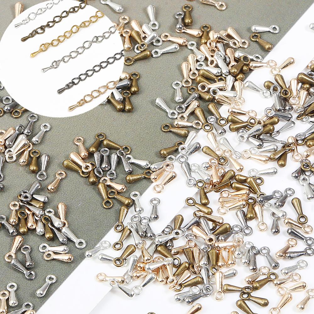 Beadia Set 100 Hạt Giọt Nước 2x7mm Dùng Làm Trang Sức Thủ Công