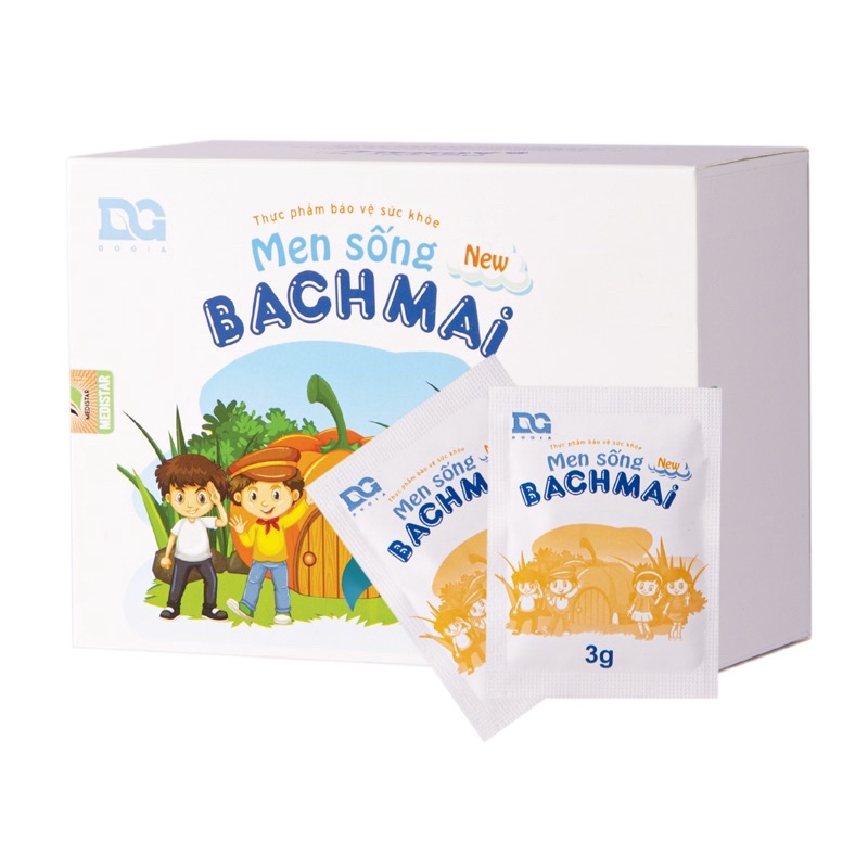 Men sống Bạch Mai New ( dành cho trẻ biếng ăn, tiêu hoá kém, táo bón, hấp thu kém)