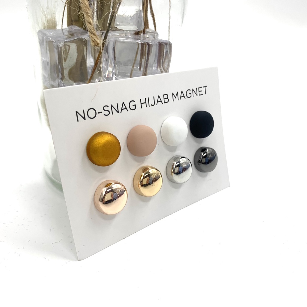 Ghim Cài Khăn Choàng Phong Cách Hồi Giáo Thiết Kế Từ Tính Chất Liệu Kim Loại Cao Cấp Cho Nữ
