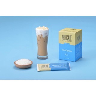 Cà phê Cappuccino Dừa - Archcafé (hộp 12 gói x 20g)