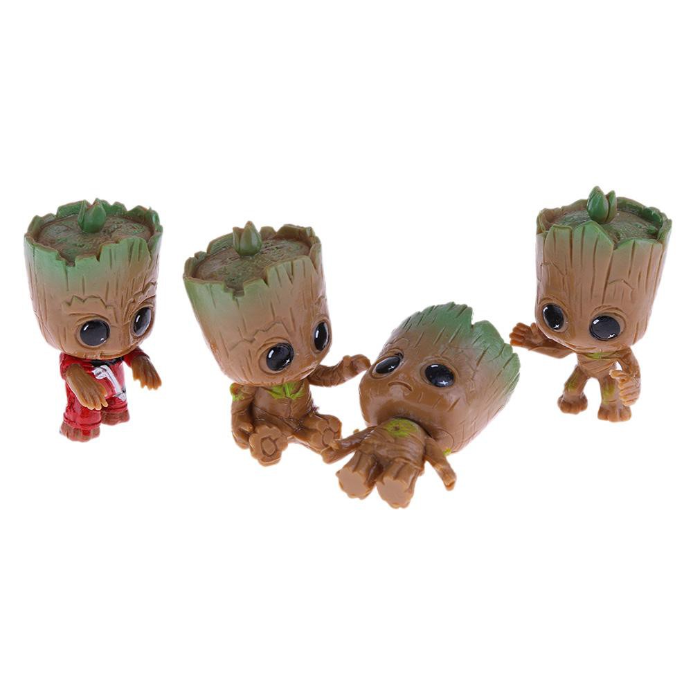Set 4 mô hình nhân vật người đàn ông trang trí