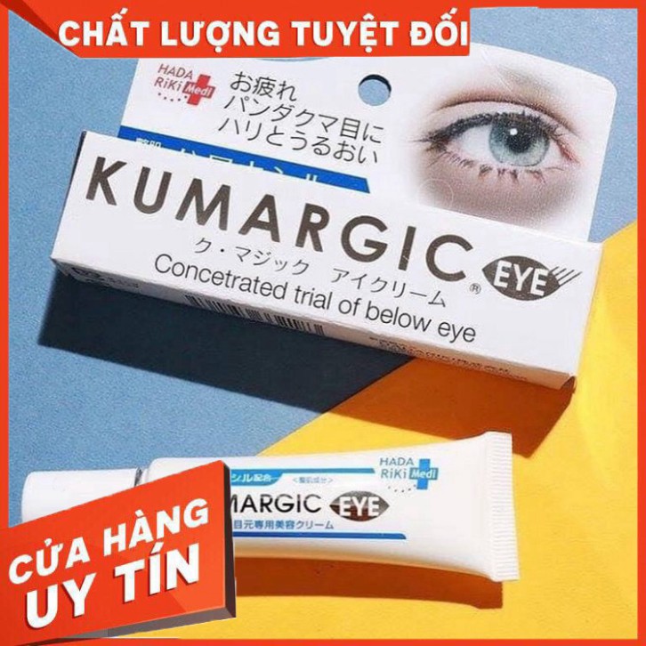 Kem ngăn ngừa thâm quầng mắt Kumargic Eye Nhật Bản (Bản mới)