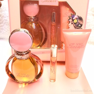 [3 in 1] Set nước hoa và sữa dưỡng thể NYC Scents