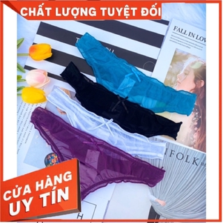 Combo 3 quần lót ren sexy lưới - quần chíp ren sexy - chíp lọtkhe- minhtrang