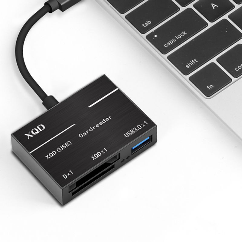 Đầu Đọc Thẻ Nhớ Tốc Độ Cao Cổng Usb 3.0 Type-C Sang Xqd / Sd