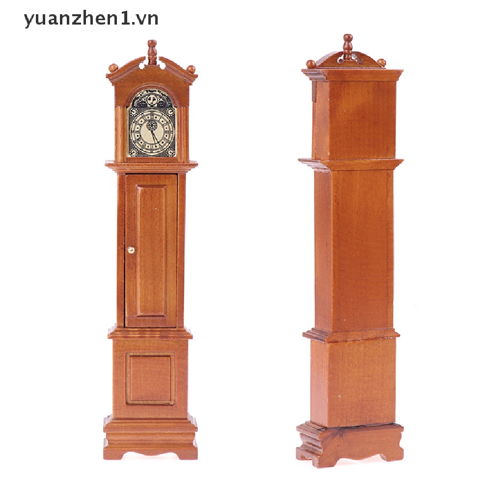 Đồng Hồ Sàn Gỗ Tỉ Lệ 1: 12 Trang Trí Nhà Búp Bê