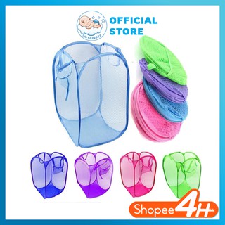 [ Hàng Loại 1- Size To] Túi Lưới Đa Năng Đựng Quần Áo / Đồ Chơi Cho Bé Gấp Gọn