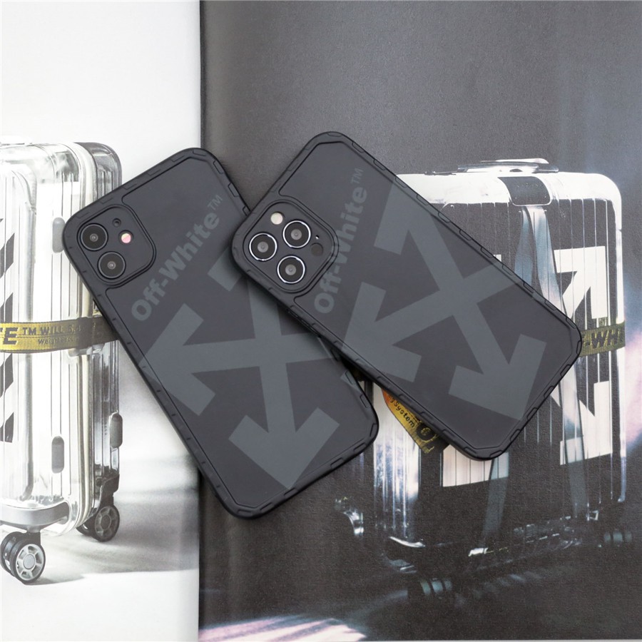 Iphone Ốp Điện Thoại Silicon Dẻo In Logo off white Thời Trang Cho Iphone14 pro max iphone 13 pro max iphone 12 pro max iphone 11