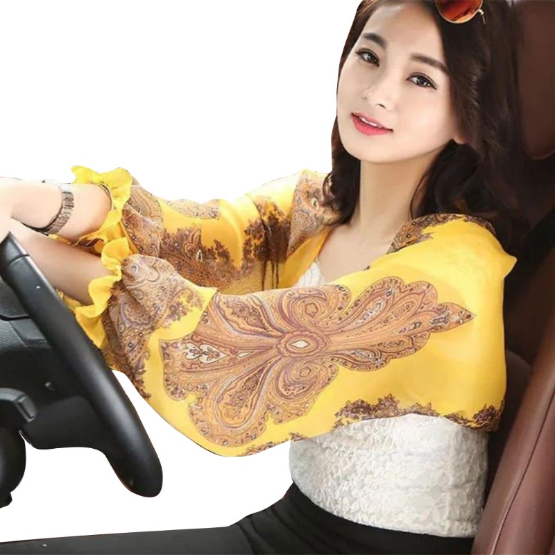 Xiangbao Áo Choàng Polyester Chống Nắng Thoáng Khí Nhiều Màu Sắc Cho Nữ Sl