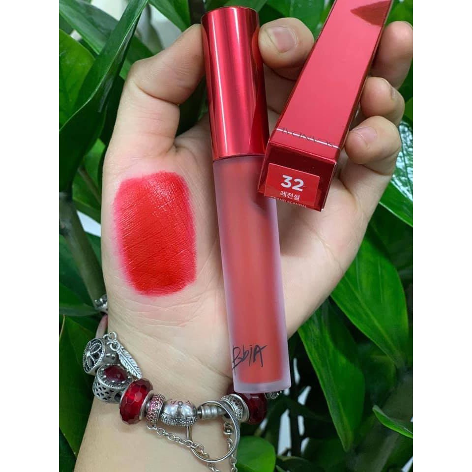 Son kem lì Bbia Last Velvet Lip Tint màu 32 Grand Scandal -Đỏ Tươi | BigBuy360 - bigbuy360.vn