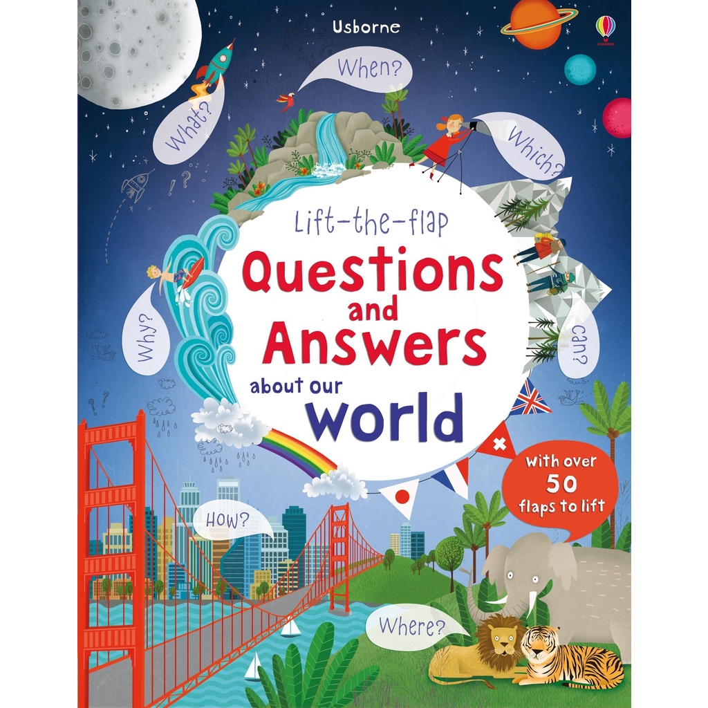 Sách Lift-the-flap Questions and Answers about Our World