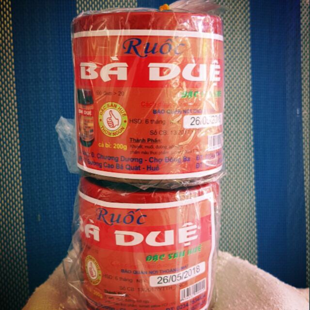 Mắm ruốc Bà Duệ đặc sản Huế