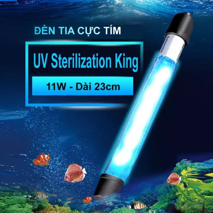 [RẺ VÔ ĐỊCH] ĐÈN UV CHO BỂ CÁ SUNSUN SUBMERSIBLE UV STERILIZER