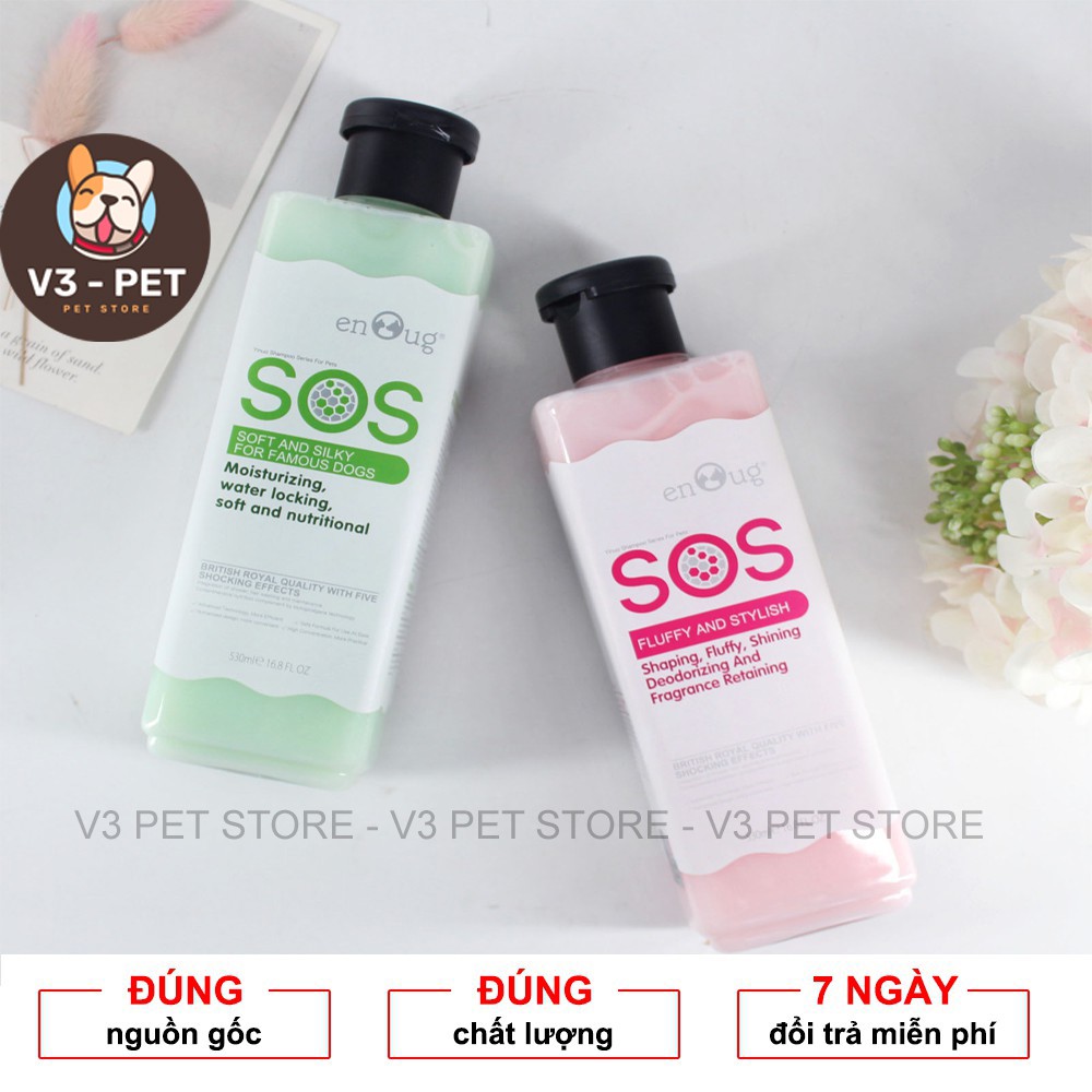Sữa Tắm SOS, Sữa Tắm Chó Mèo Hàng Nhập Khẩu.
