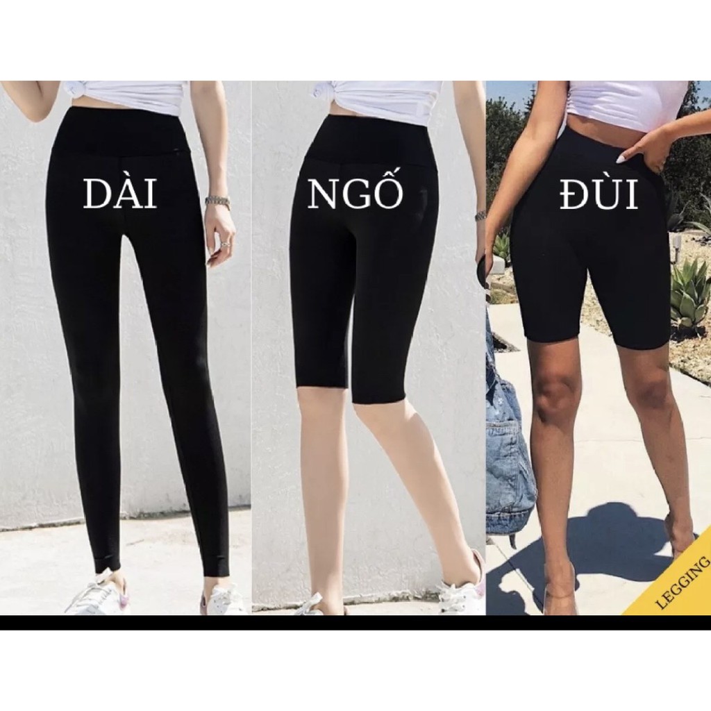 QUÂN THUN DÀI ÔM LEGGENG NỮ COTTON XK