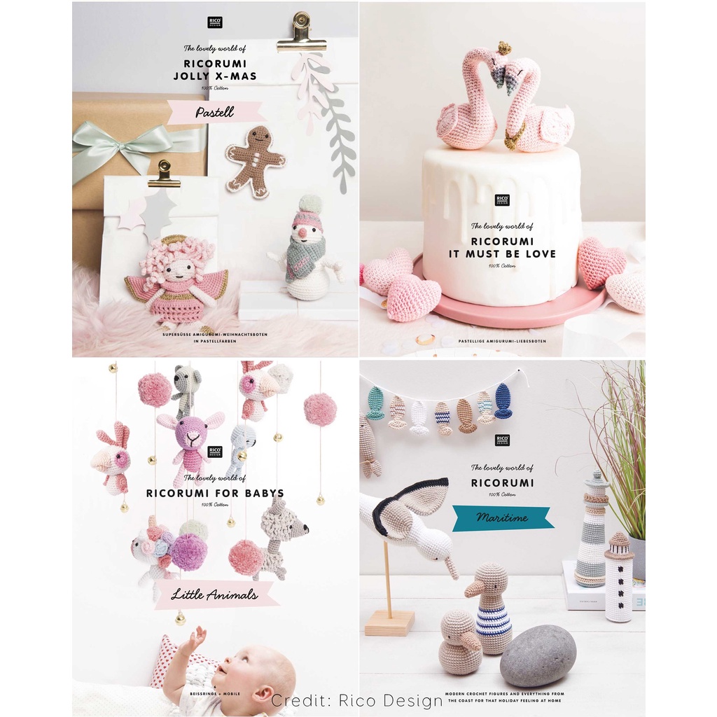 Len sợi Cotton Creative Ricorumi DK 25gr