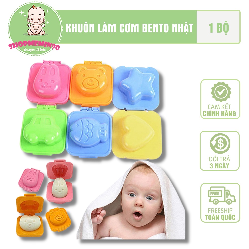 Khuôn làm cơm - Bento Nhật cho bé