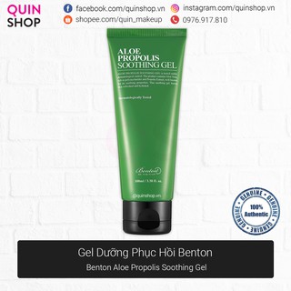 [Quinshop.vn] Gel Dưỡng Phục Hồi Da Lô Hội Benton Aloe Propolis Soothing Gel