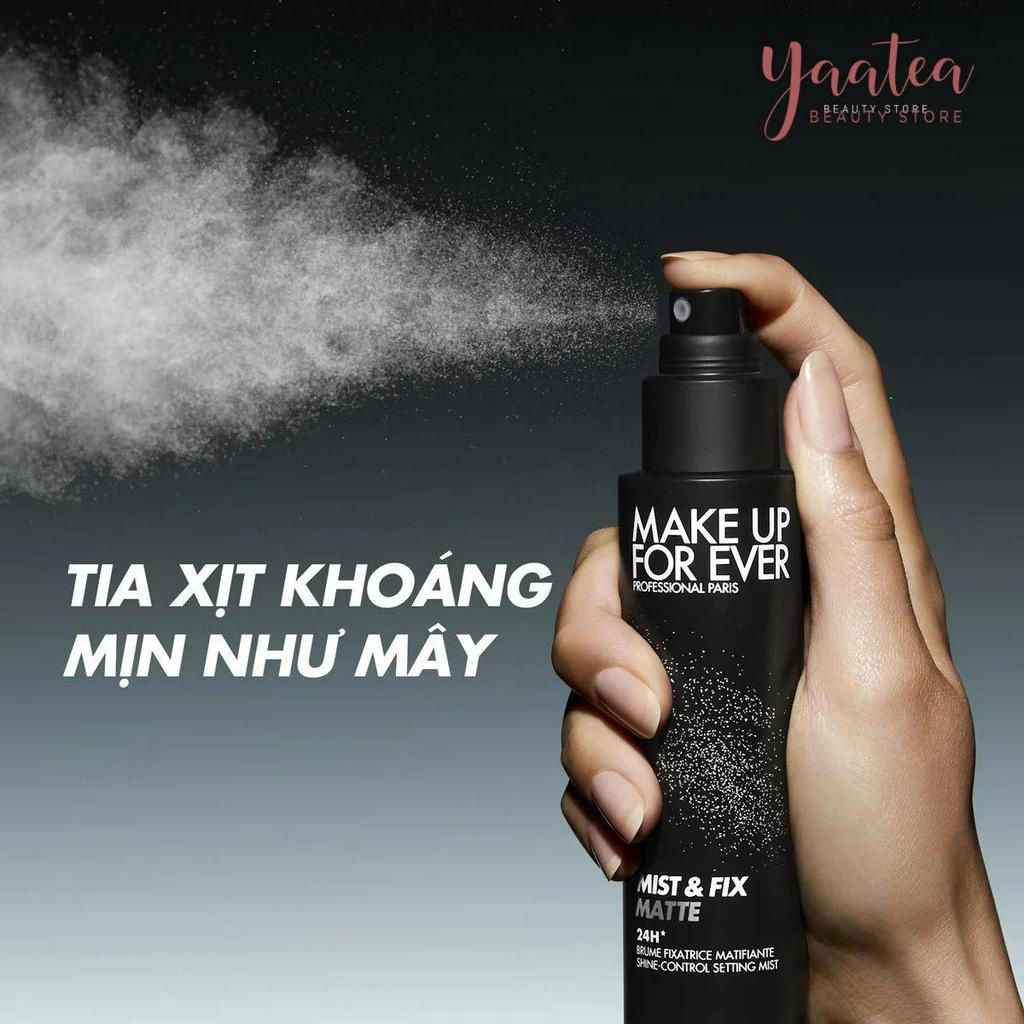 Xịt Makeup MUFE Mist & Fix Matte 24H 100ml