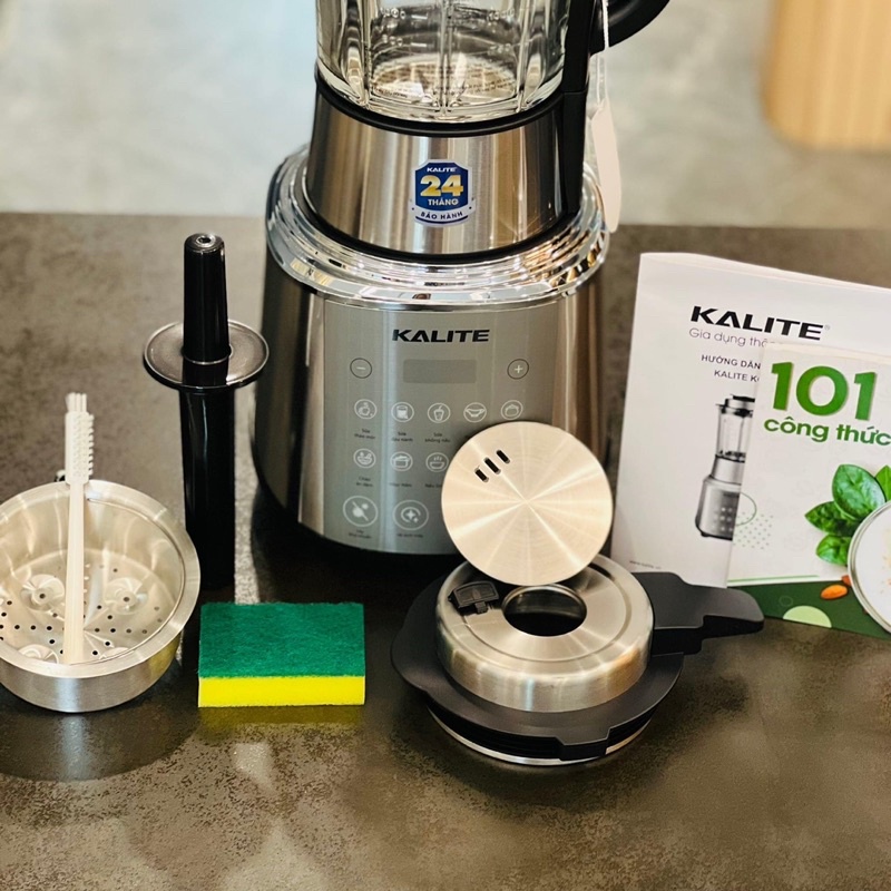 Máy Làm Sữa Hạt Kalite KCB4171 Thiết Kế Thông Minh Hiện Đại Đầy Đủ Chức Năng Bảo Hành 12 Tháng Xay Hạt Siêu Mịn