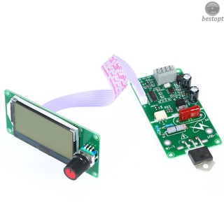 B&O 100A LCD Display Digital Double Pulse Encoder Spot Welder Controller Board Spot Welder Control Module