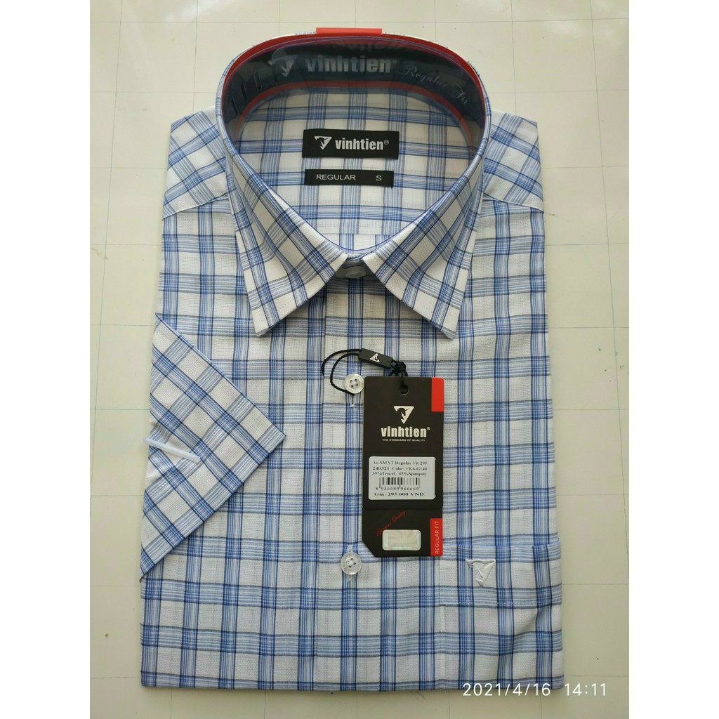 Áo Vĩnh Tiến tay ngắn VẠT BẦU nhiều mẫu 264 và 295 size S (54-61kg) | BigBuy360 - bigbuy360.vn