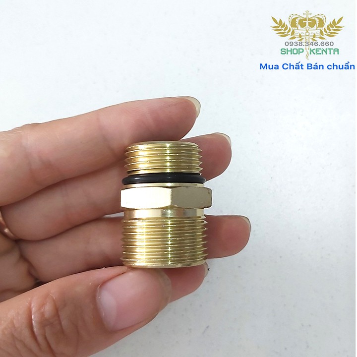 KHỚP NỐI REN GẮN THÂN MÁY RỬA XE VỚI ĐẦU DÂY CAO ÁP - linh kiện thay thế cho máy rửa xe có chức năng chỉnh áp