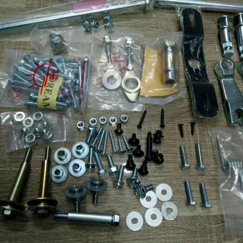 Bộ ốc xe Dream Thái đầy đủ nhất