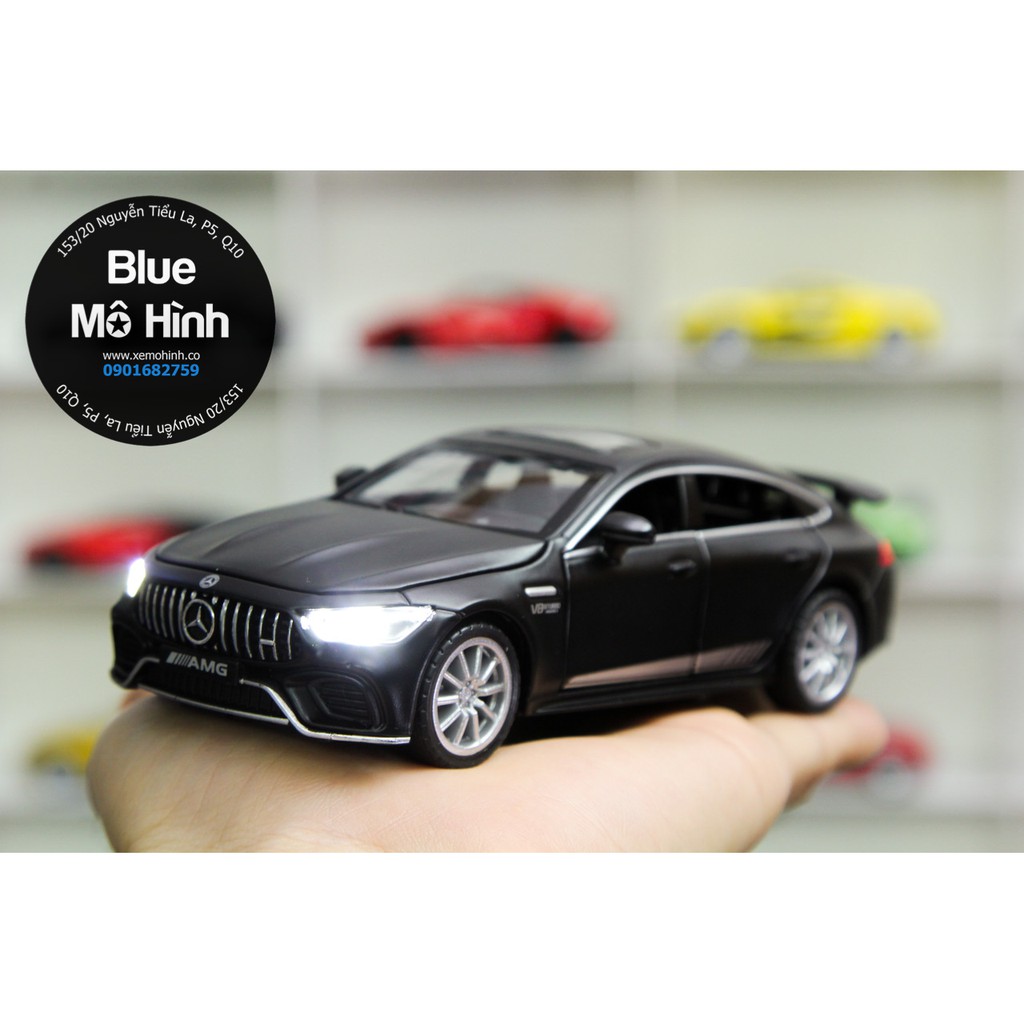 Blue mô hình | Xe mô hình Mercedes AMG GT 63S mở hết cửa 1:32