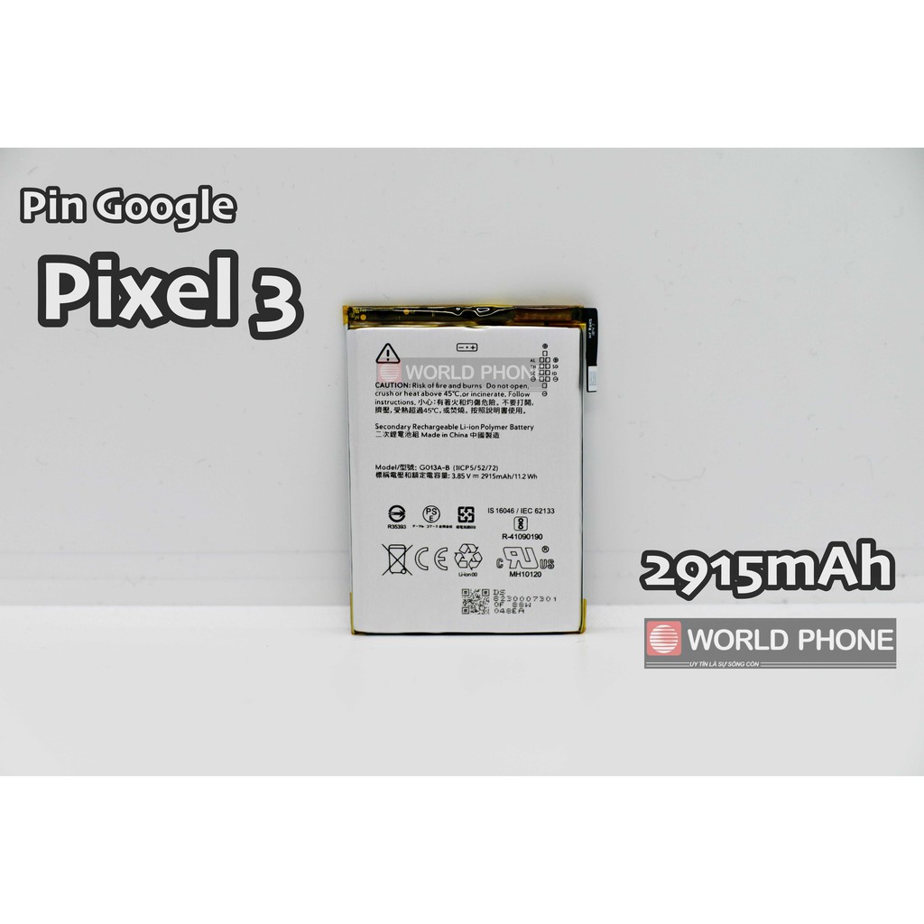 Thay pin Google GG Pixel 3 _ Pixel 3XL , Pin mới Google Pixel 3 , 3 XL