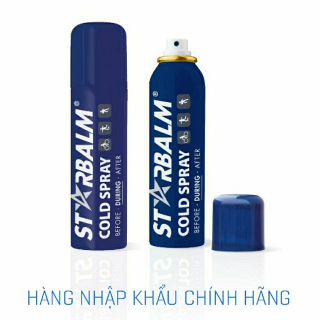 [Date 2025] Chai xịt lạnh Starbalm Cold Spray 150ml - Hàng nhập khẩu chính hãng
