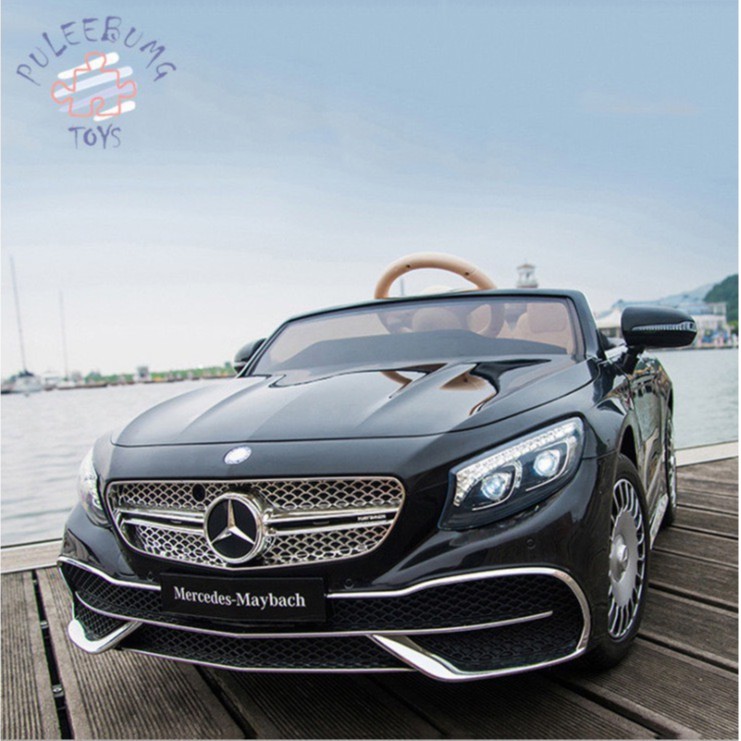 Ô tô điện trẻ em MERCEDES S650 ghế da sơn tĩnh điện 2 chỗ 4 động cơ (Đỏ-Đen-Trắng-Hồng)