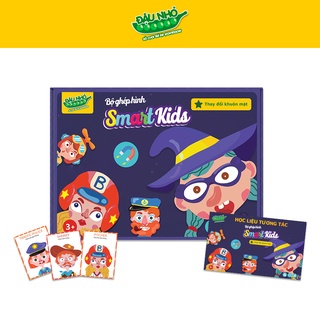 Bộ ghép hình Smart Kids - Chủ đề Thay đổi khuôn mặt