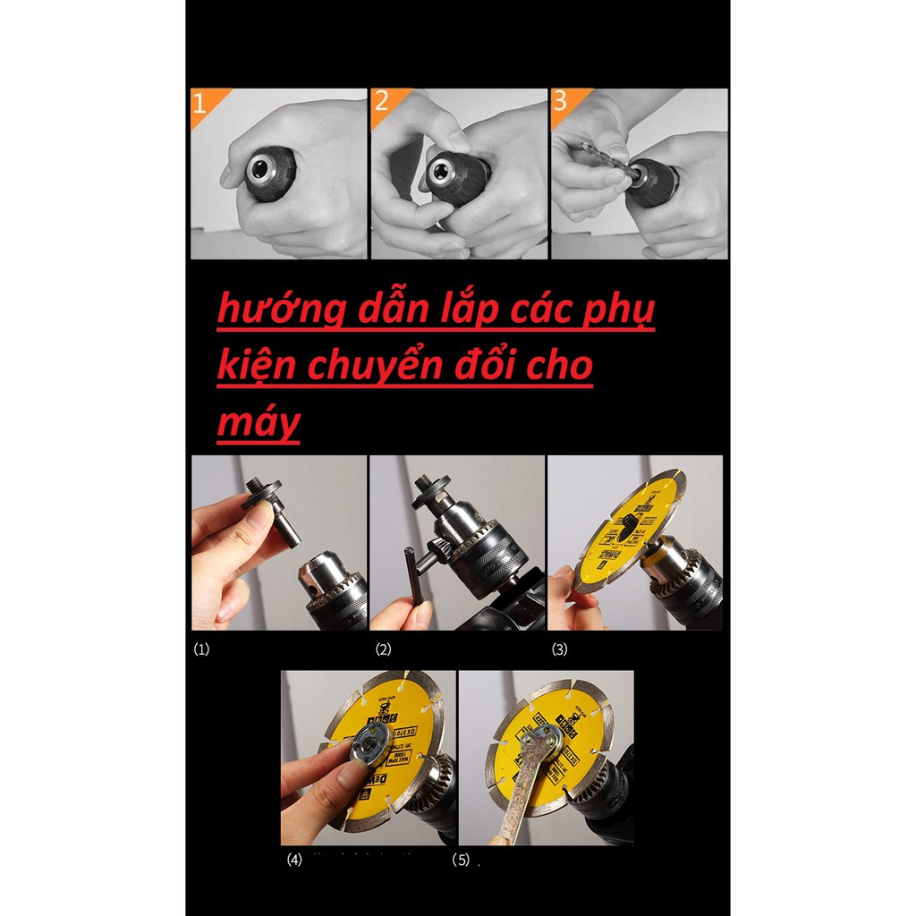 [HOT] Máy khoan gỗ, sắt, bắt vít 10ly  LOMVUM
