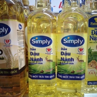 Dầu ăn simply 1 lít