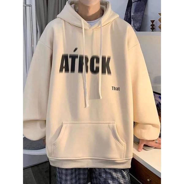 Áo hoodie nỉ cotton ATRICH LN12