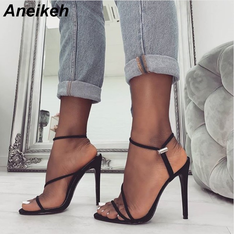 Giày Cao Gót Thời Trang Nữ Size Lớn 4.72 Inch