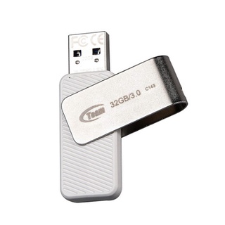 USB 3.0 Team Group C143 32GB/64GB INC tốc độ cao (Trắng, Đồng)