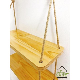 KỆ GỖ TREO TƯỜNG DECOR 🌳