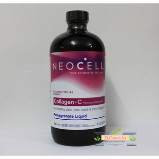 Nước Uống Collagen Lựu Neocell Collagen + C 473 ml