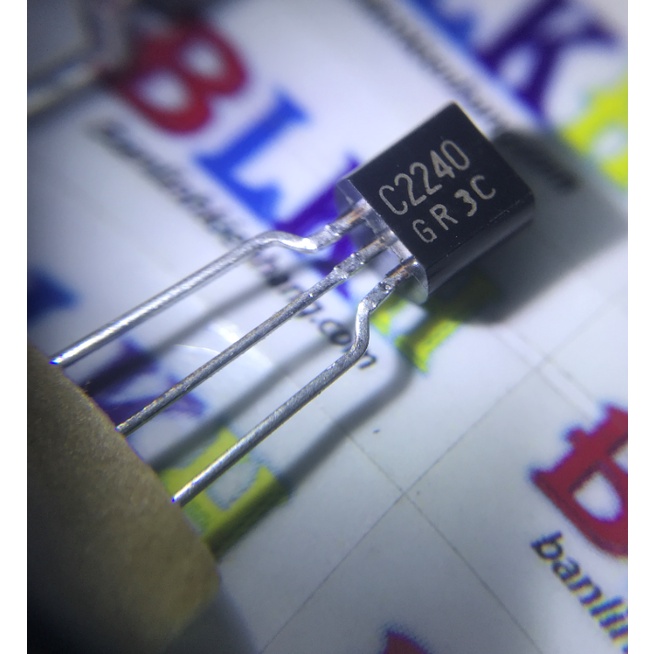 1 Cặp transistor audio 2SA970GR 2SC2240GR 2SA970 A970 2SC2240 C2240 TO-92 chính hãng Toshiba