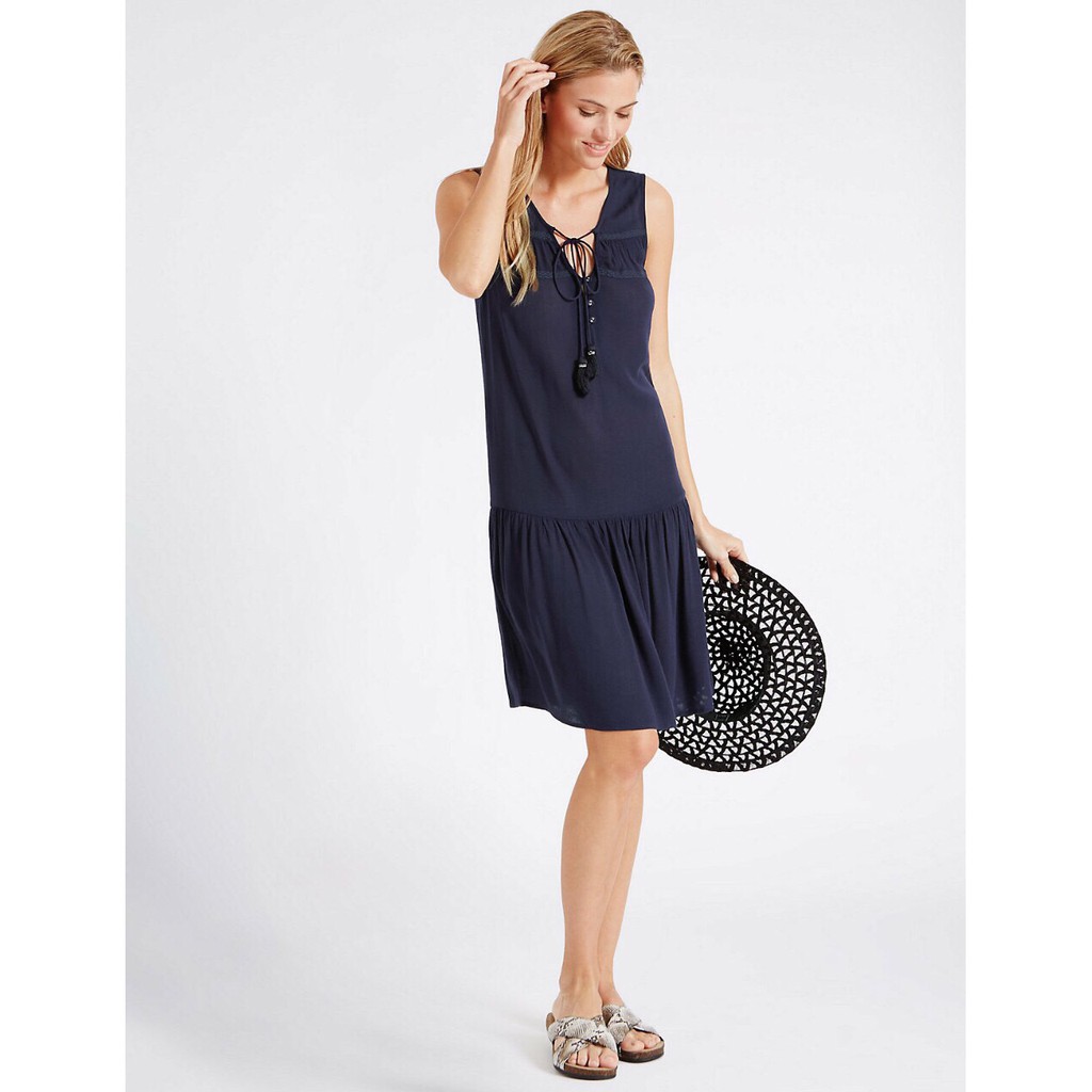 Đầm sát nách M&S 2 màu